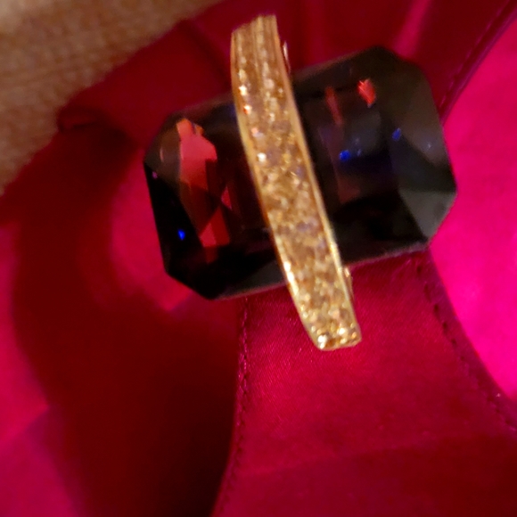 Stuart Weitzman jeweled satin pumps - Picture 1 of 4